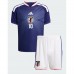Japonsko Ritsu Doan #10 Domáci Detský futbalový dres MS 2026 Krátky Rukáv (+ trenírky)